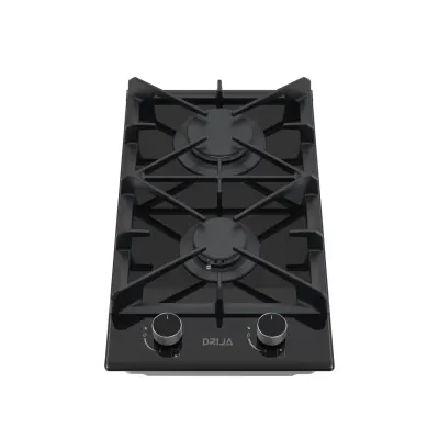 ESTUFA EMPOTRABLE DRIJA A GAS TOSCANA30 DE 29.4CM CON 2 QUEMADORES